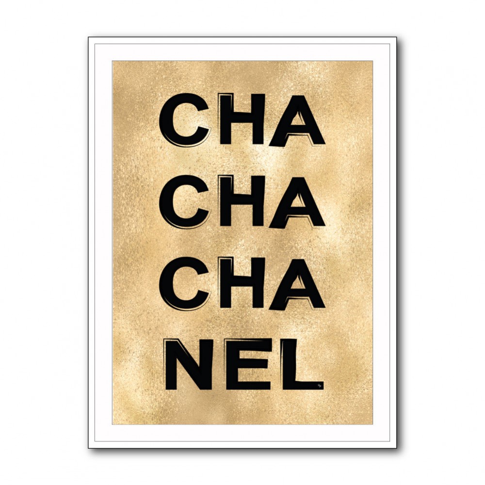 Cha Cha Chanel Wall Art